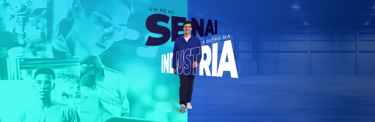 Banner sobre Senai, talento para transformar profissionais.